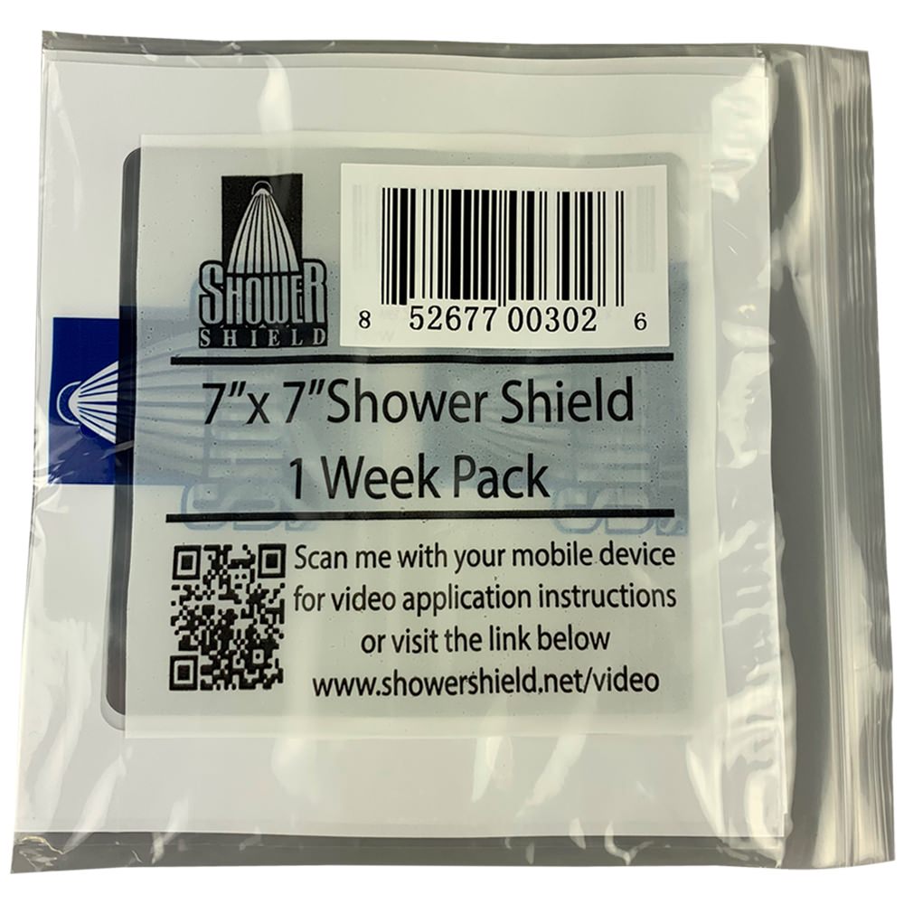 Shower Shield Water Barrier for Wounds, Shower Cover thumbnail 5
