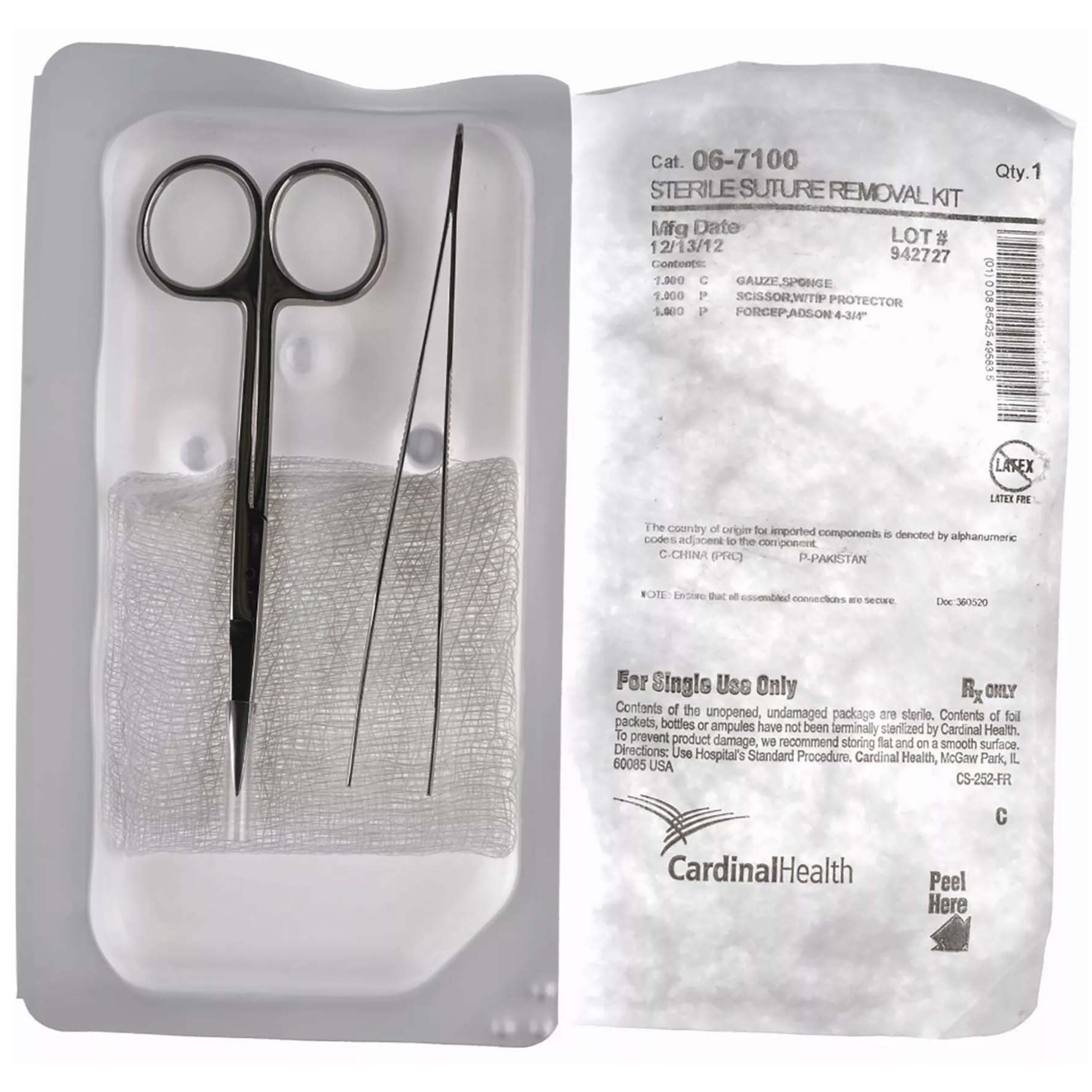 Cardinal Health Presource Suture Removal Kit - Main image
