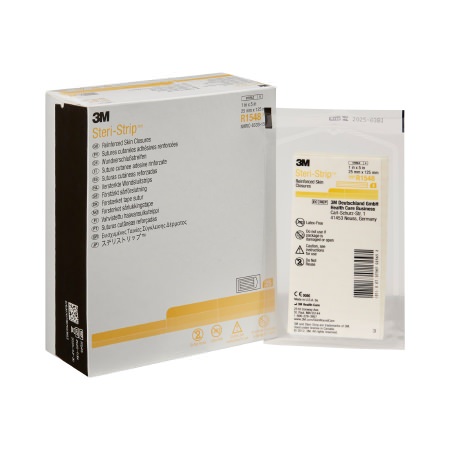 3M Steri-Strip Skin Closure Strip, Nonwoven Material Reinforced Strip thumbnail 1