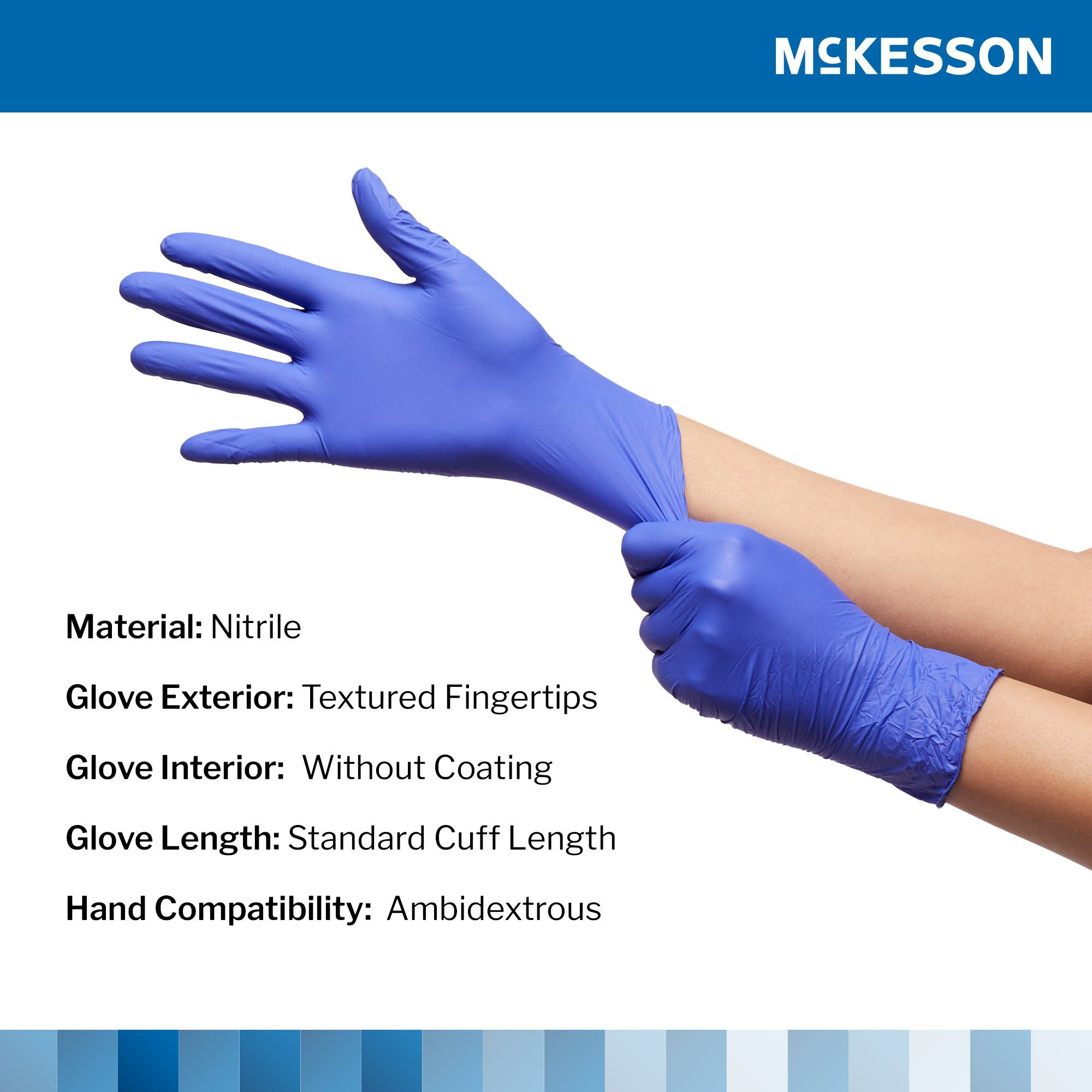 McKesson Confiderm 3.0 Exam Gloves thumbnail 3