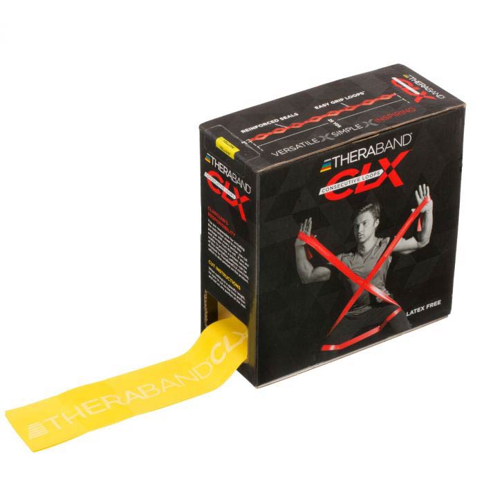 TheraBand CLX Resistance Band with Loops thumbnail 1