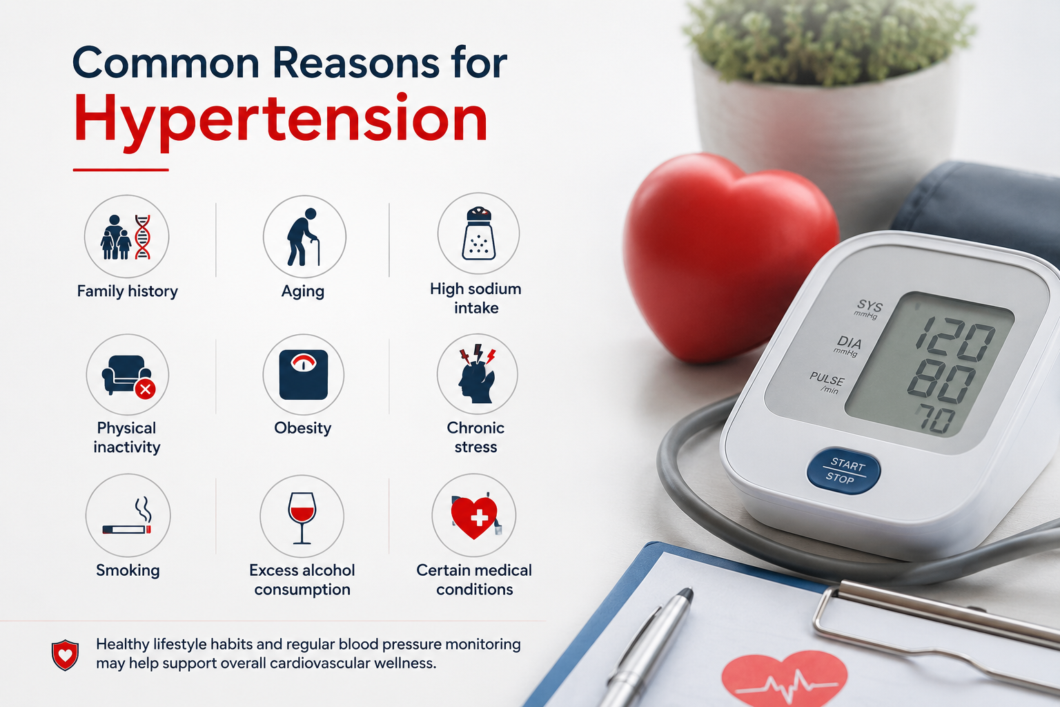 Common Reasons for High BP