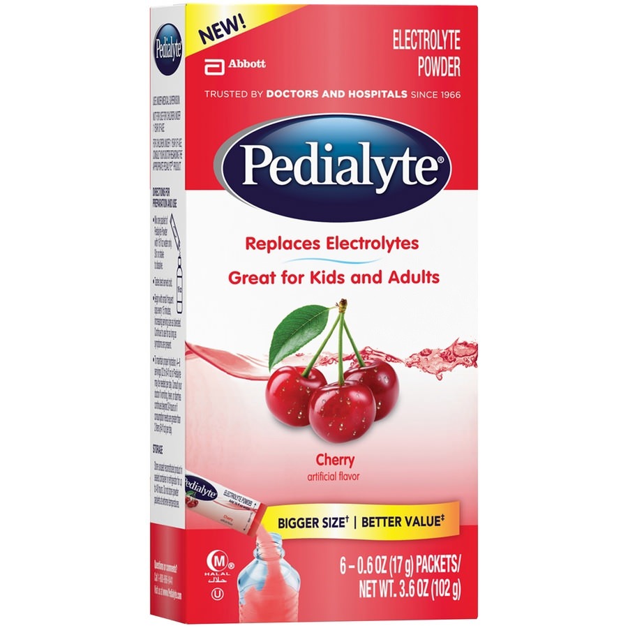 Pedialyte Powder Packs Oral Electrolyte Solution Powder thumbnail 2