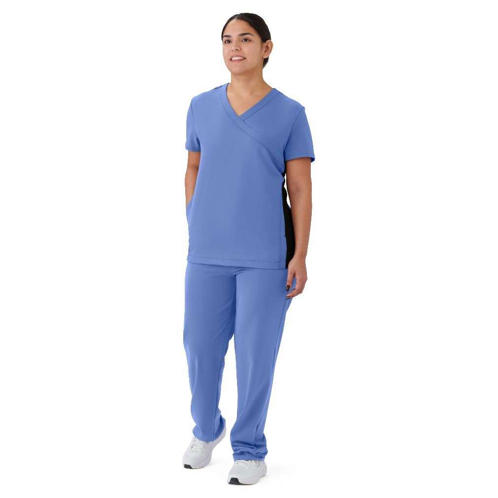 Medline Staten AVE Women's Yoga-Style Scrub Top thumbnail 1