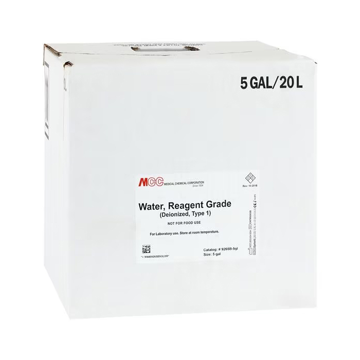 Deionized Water - Prime Demineralized Solution - Certified