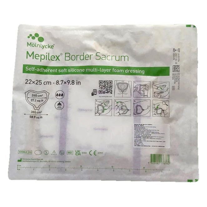 Mepilex Border Sacrum Foam Dressing thumbnail 2