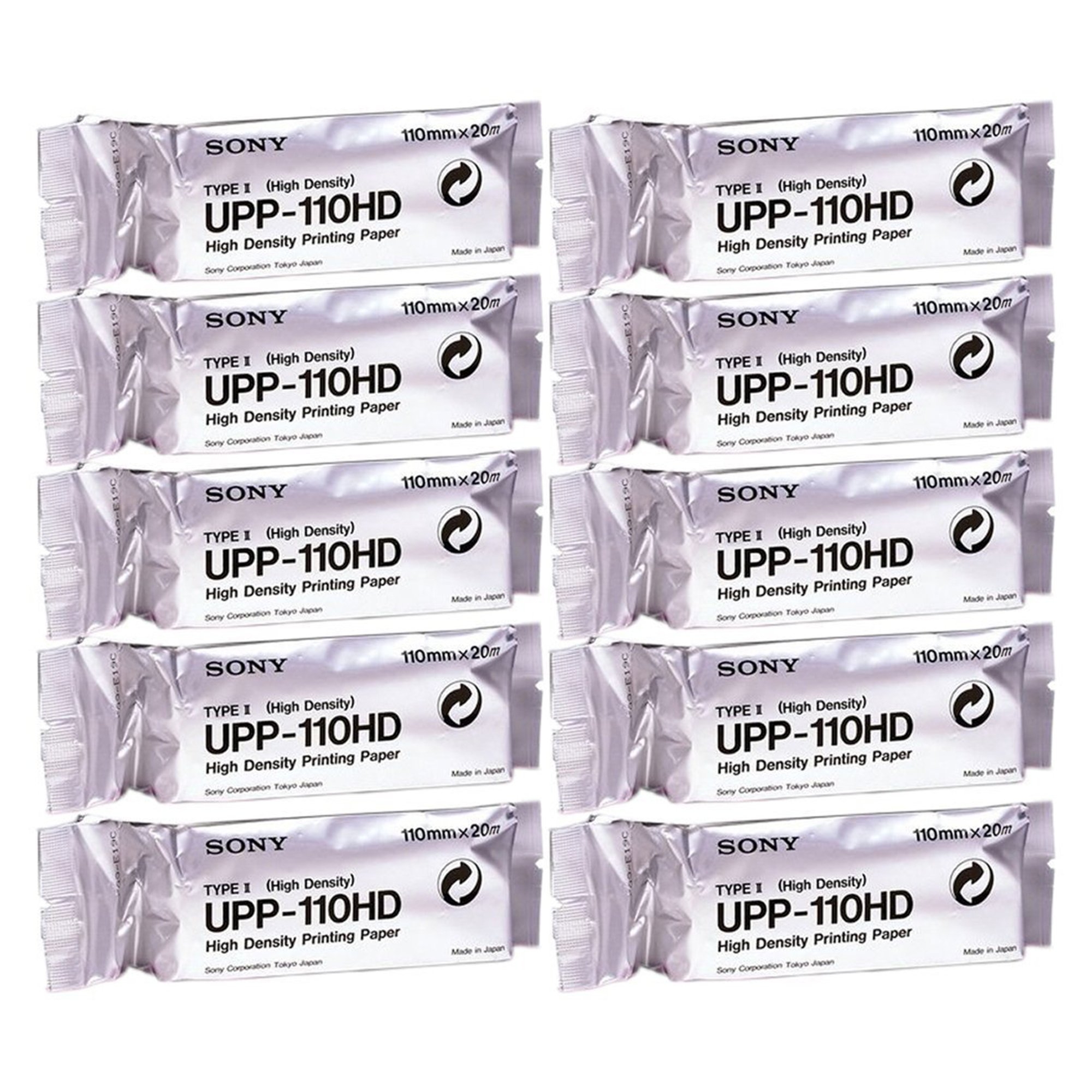 Sony-Compatible Ultrasound Video Paper Roll - Box of 10 - Main image