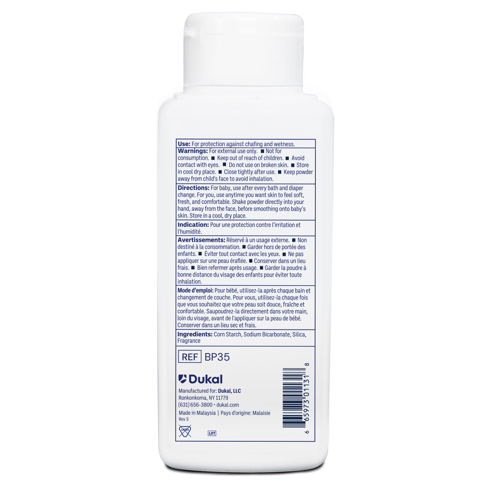 DawnMist Baby Powder, Scented, 4 Oz. thumbnail 2