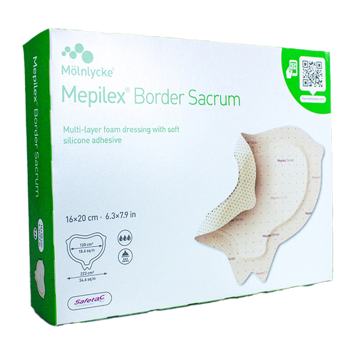 Mepilex Border Sacrum Foam Dressing thumbnail 2