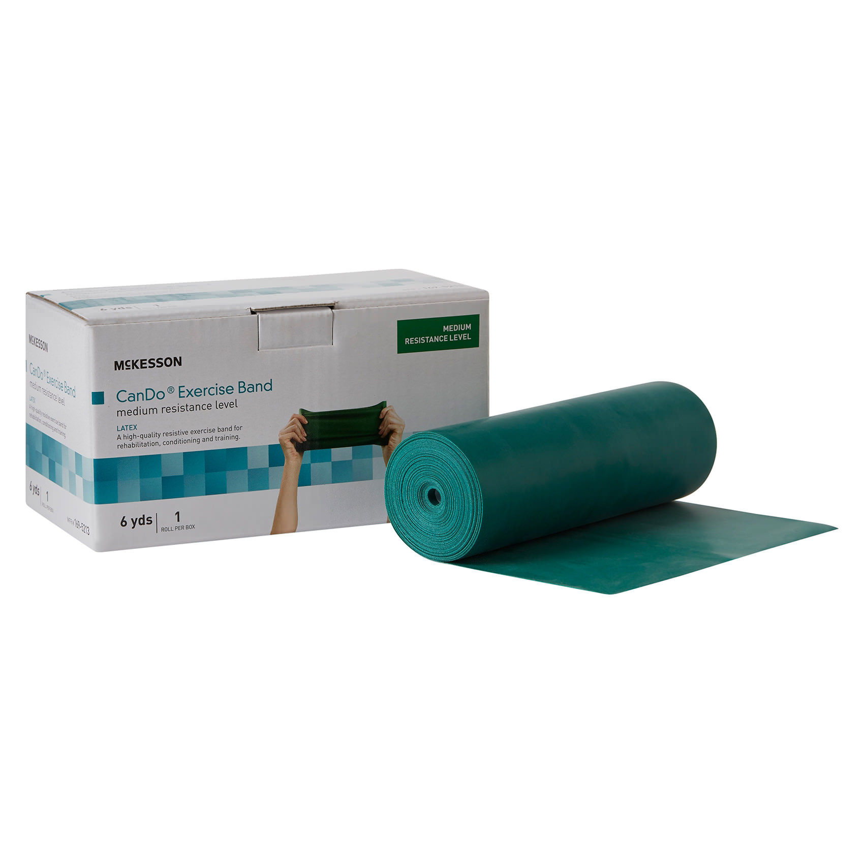 McKesson CanDo Green Medium Resistance Exercise Band