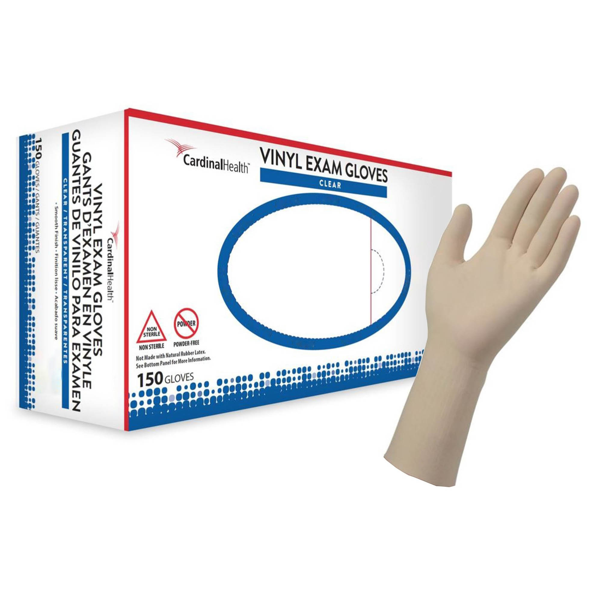 Cardinal ESTEEM Vinyl Exam Gloves thumbnail 2