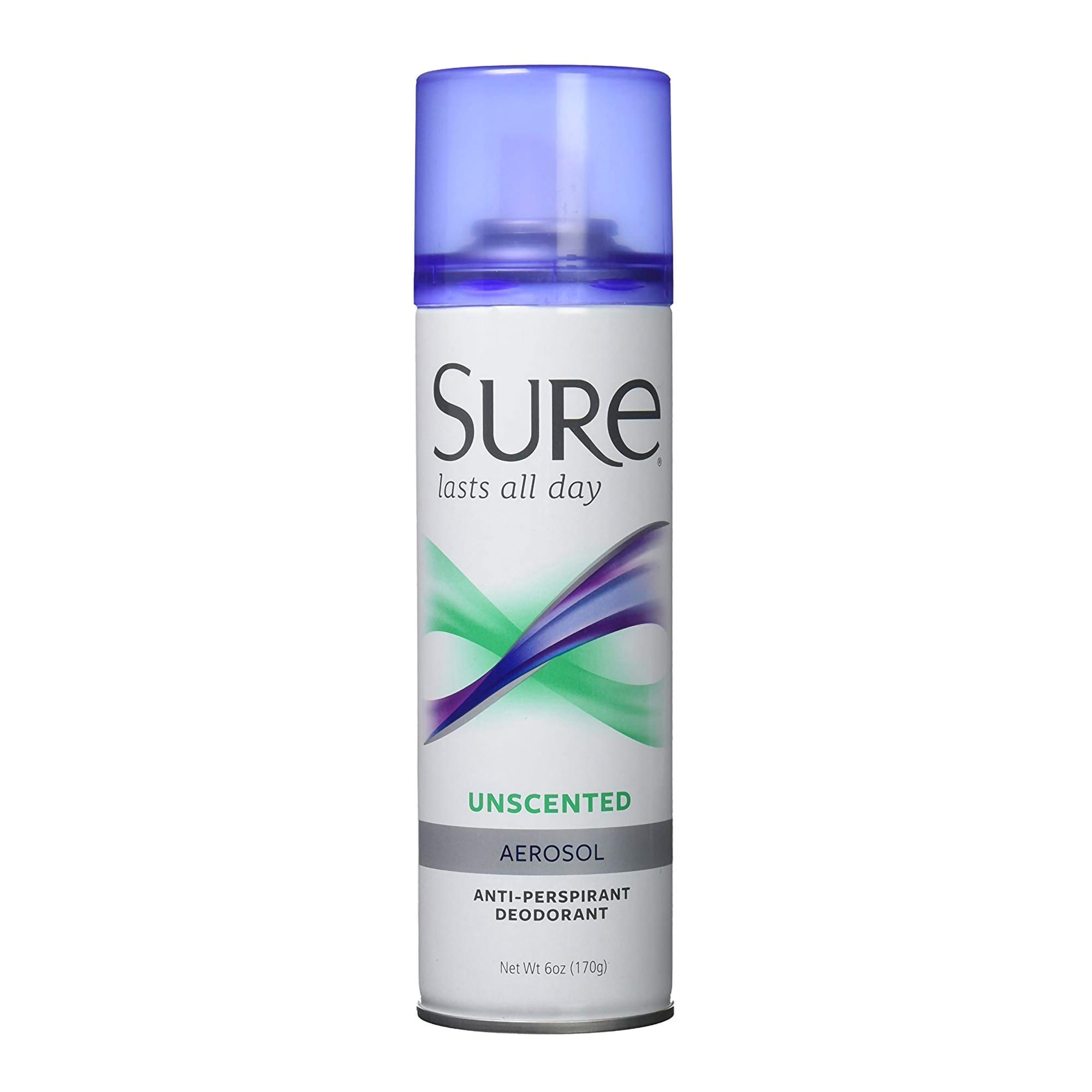 Sure Aerosol Deodorant Spray 6 oz - 1 Each