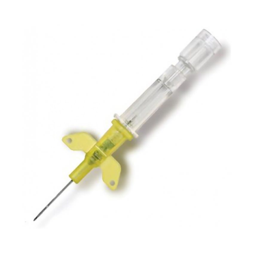 B. Braun Introcan Safety Peripheral IV Catheter with Winged Hub, Polyurethane