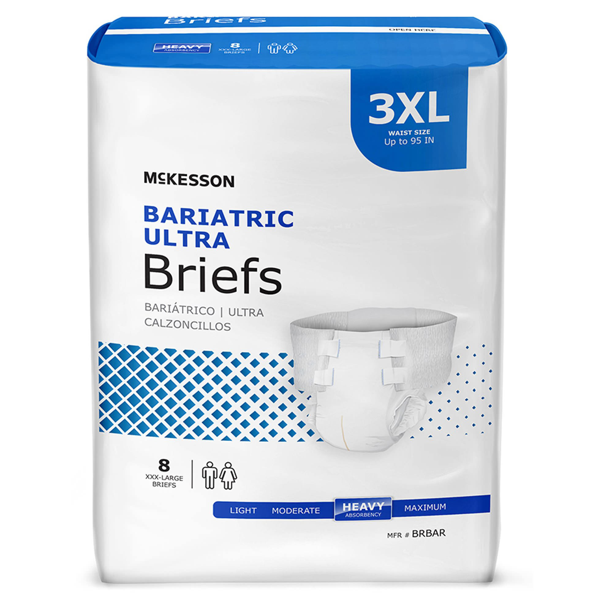 パンツ ORDINARY  DELIVERY MANCOLOURLESS McKesson Ultra Bariatric Adult Briefs | Heavy Absorbency