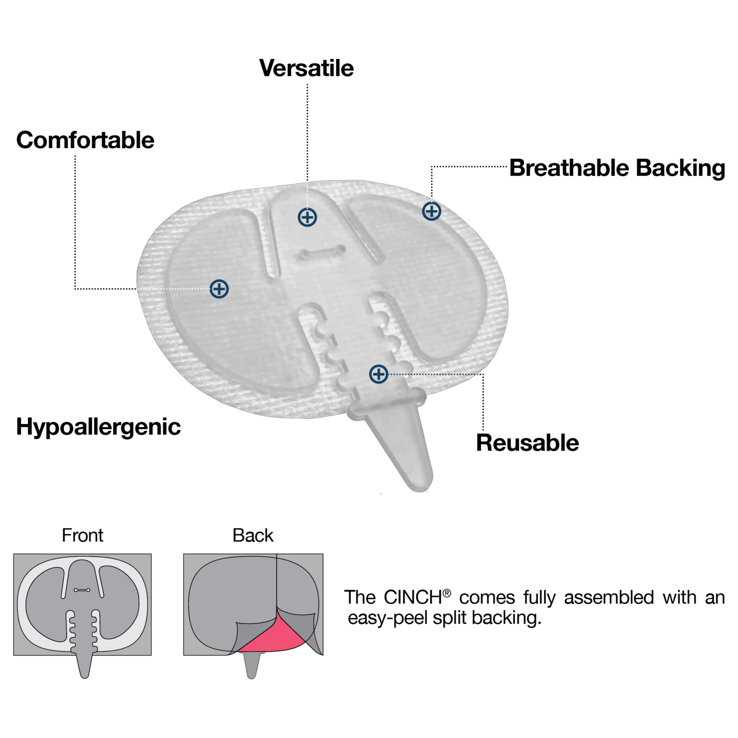 AMT CINCH Tube Securement Device thumbnail 2