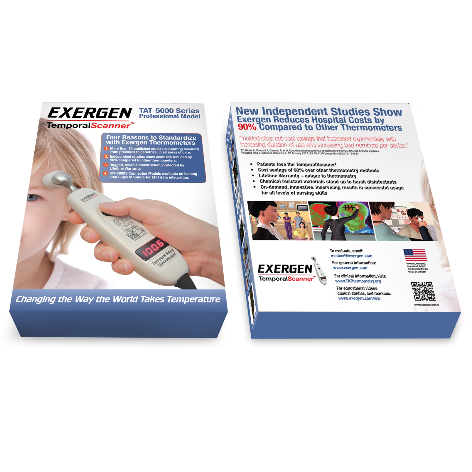 Excergen Temporal Artery Professional Thermometer thumbnail 2