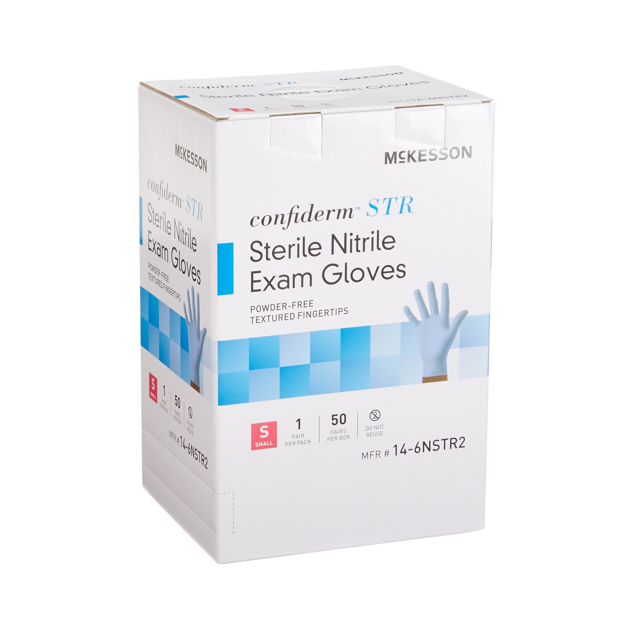 McKesson Confiderm STR Nitrile Powder Free Exam Gloves thumbnail 6