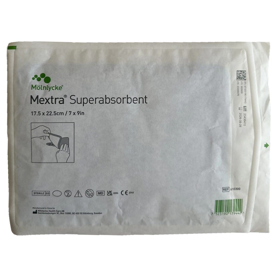 Mextra Superabsorbent Wound Dressing thumbnail 3