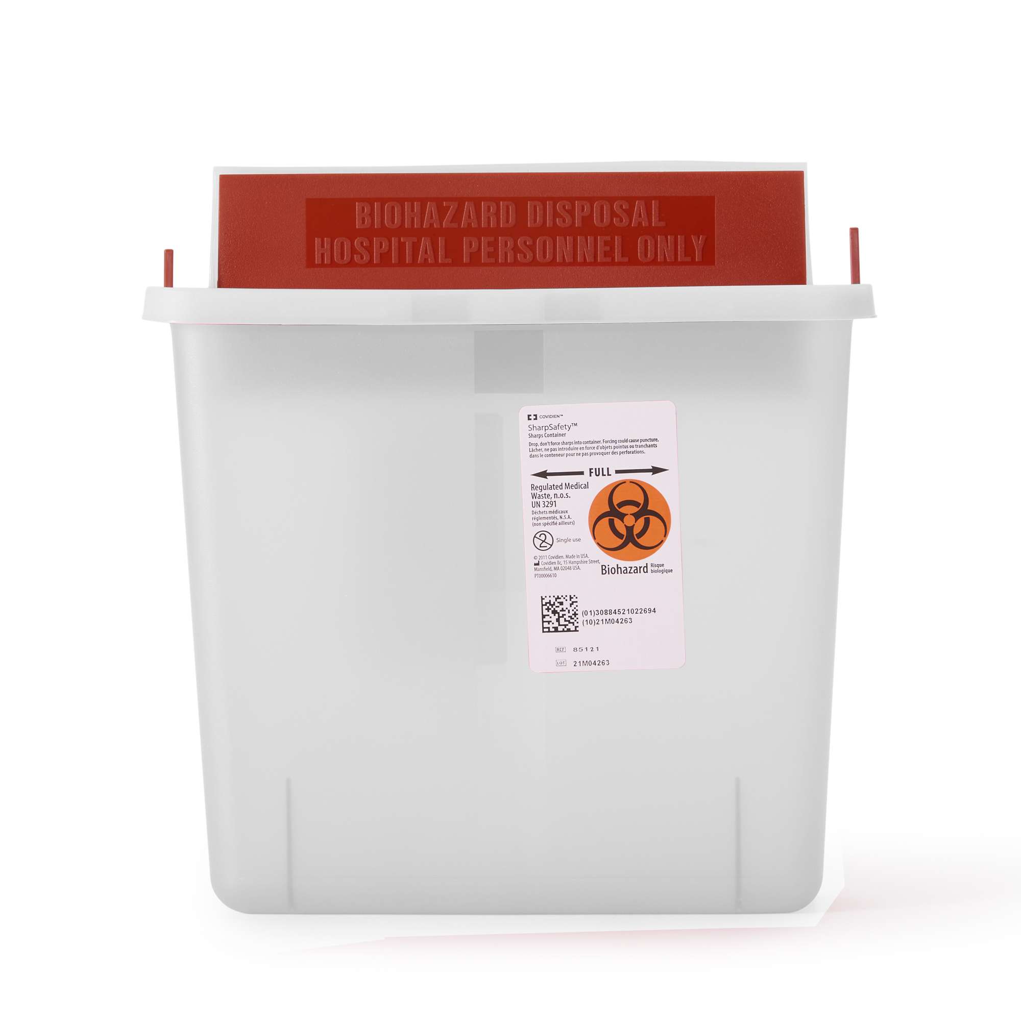 Monoject Mailbox In-Room Sharps Container - Main image