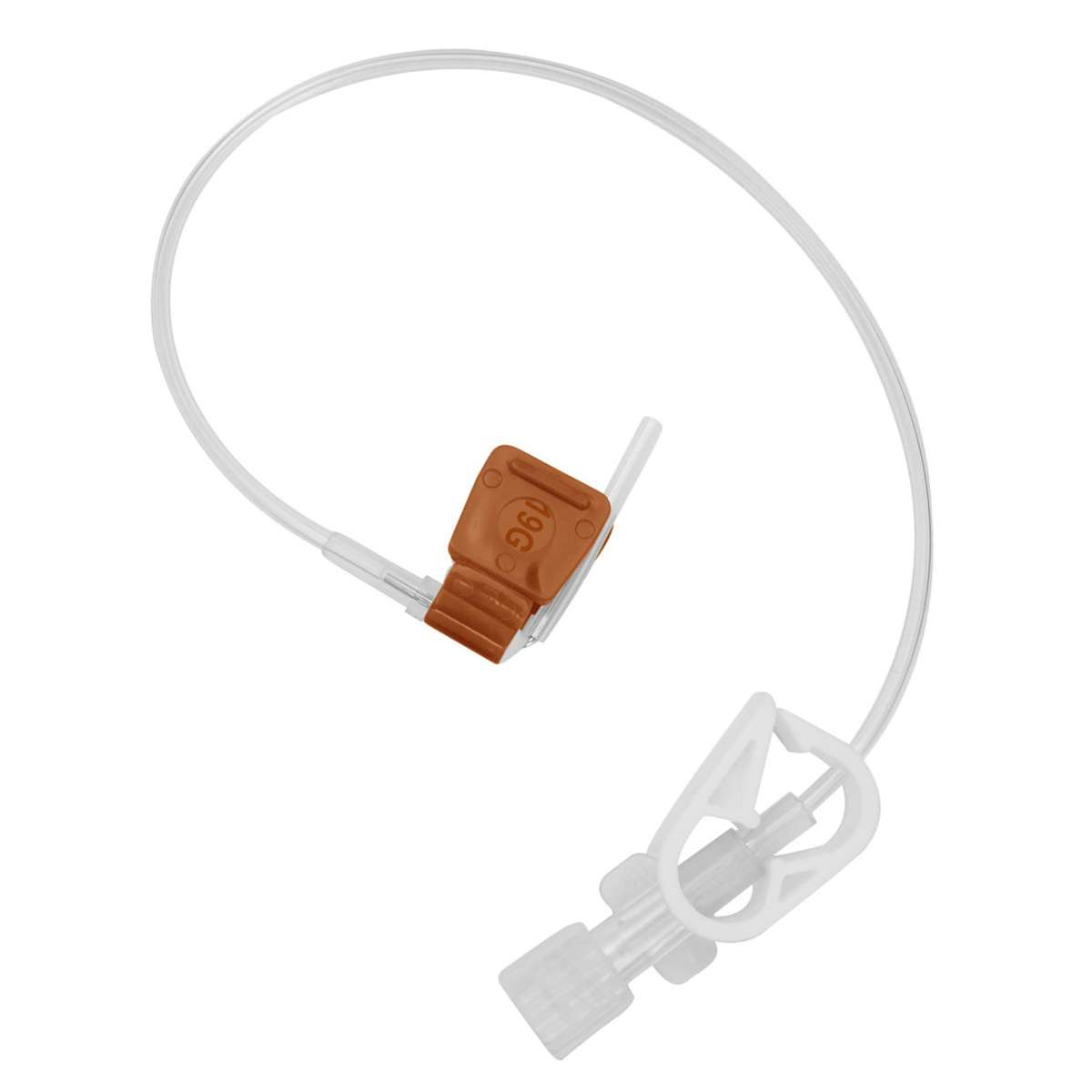 Kawasumi Huber Infusion Set 22 Gauge 1 Inch, Case of 100