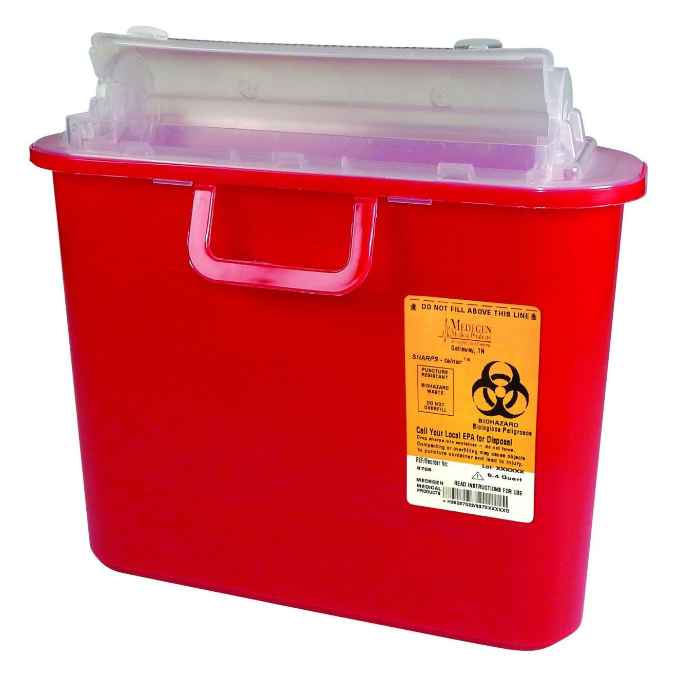 Medegen SHARPS-tainer Stackable Sharps Container