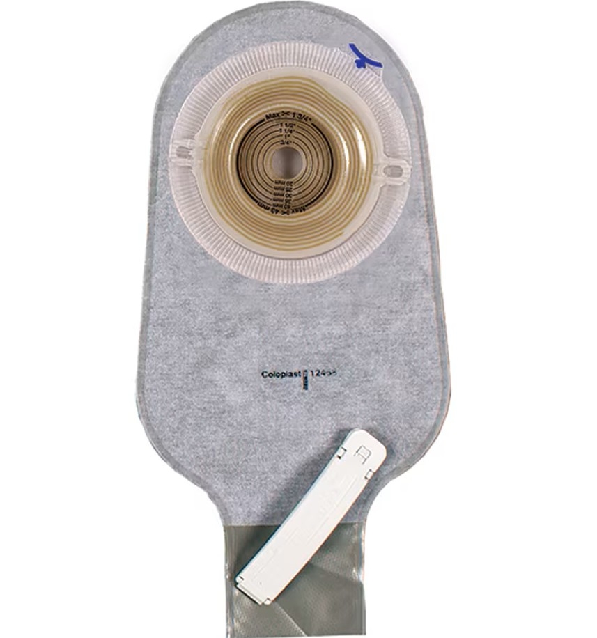 Assura Deep Convex MINI Drainable Pouch without filter - Box of 10