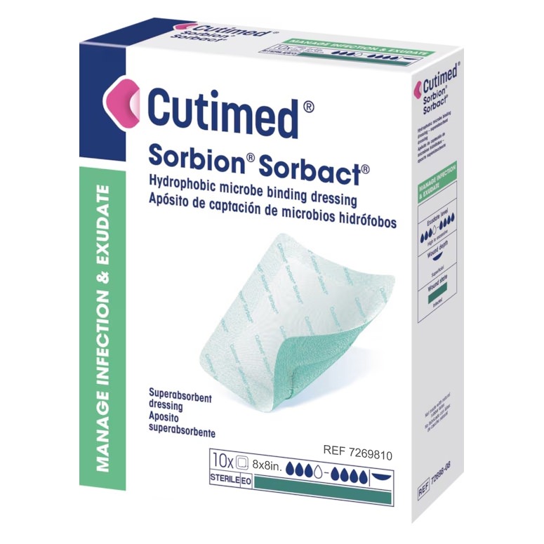 Cutimed Sorbion Sorbact Super Absorbent Dressing thumbnail 3
