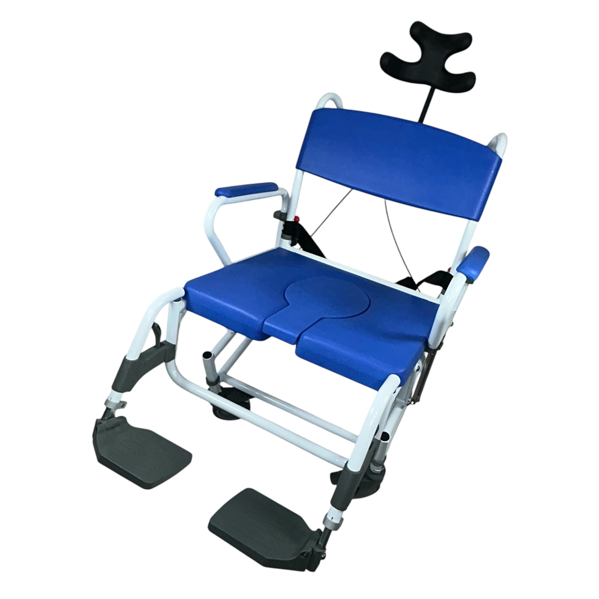 Ezee Life 198 Bariatric Aluminum Tilt Shower and Commode Chair thumbnail 1