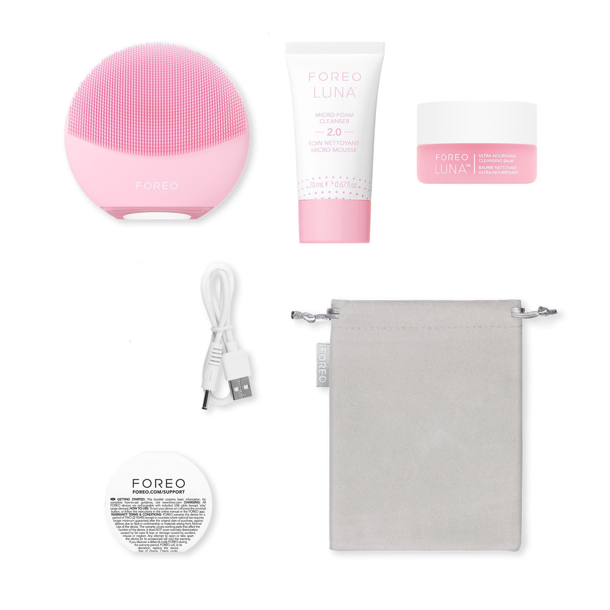 Foreo LUNA™ 4 Mini Swedish Skin Care Essentials Set - Each - Main image