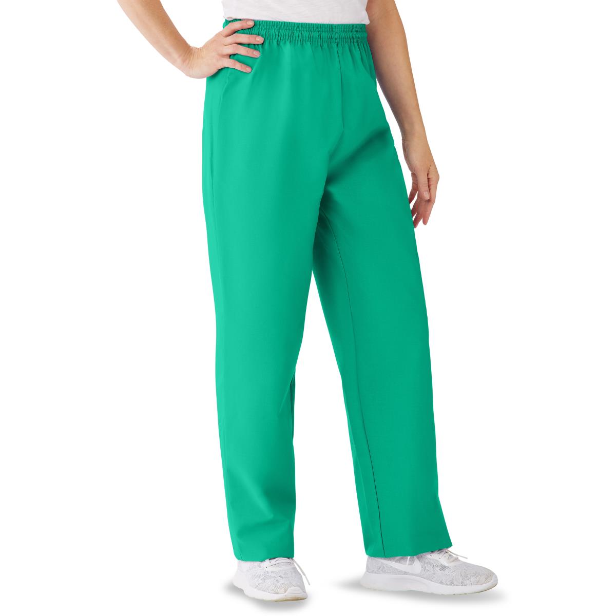 Medline Angelstat Women's Elastic Drawstring Waist Scrub Pants thumbnail 1
