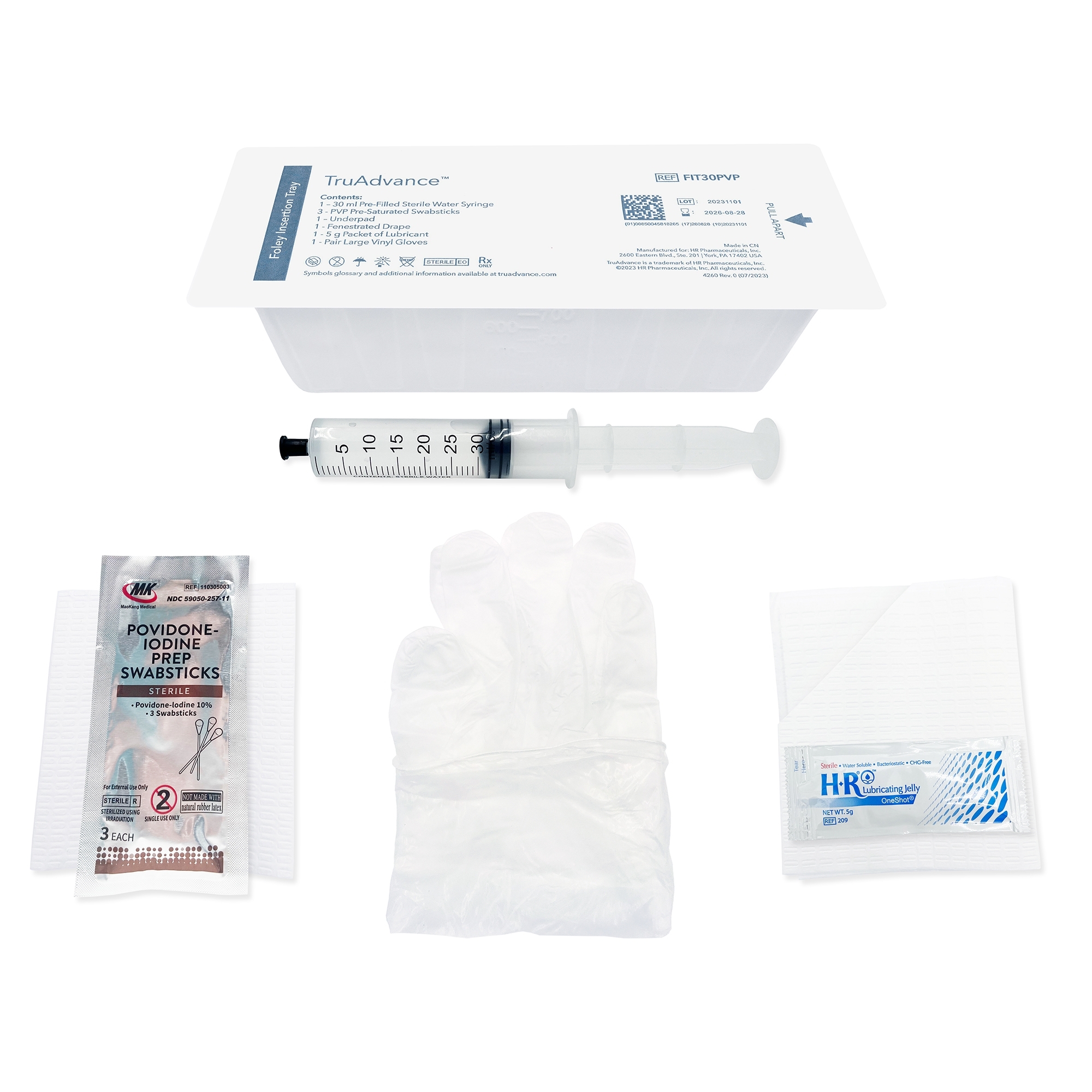 TruAdvance Foley Insertion Tray TruAdvance Foley Insertion Tray