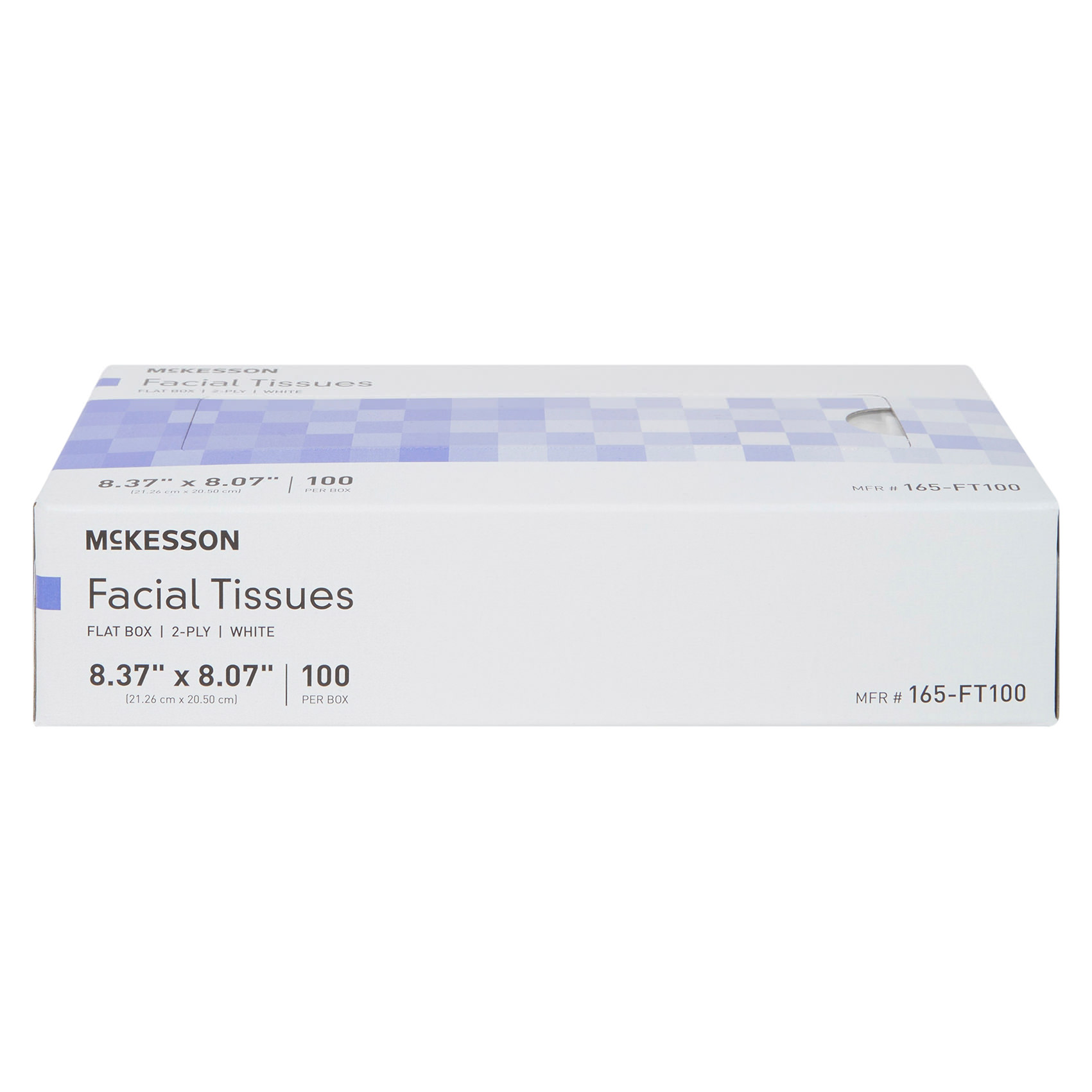 McKesson 2-Ply Facial Tissues | Soft, Latex-Free, Multiple Sizes