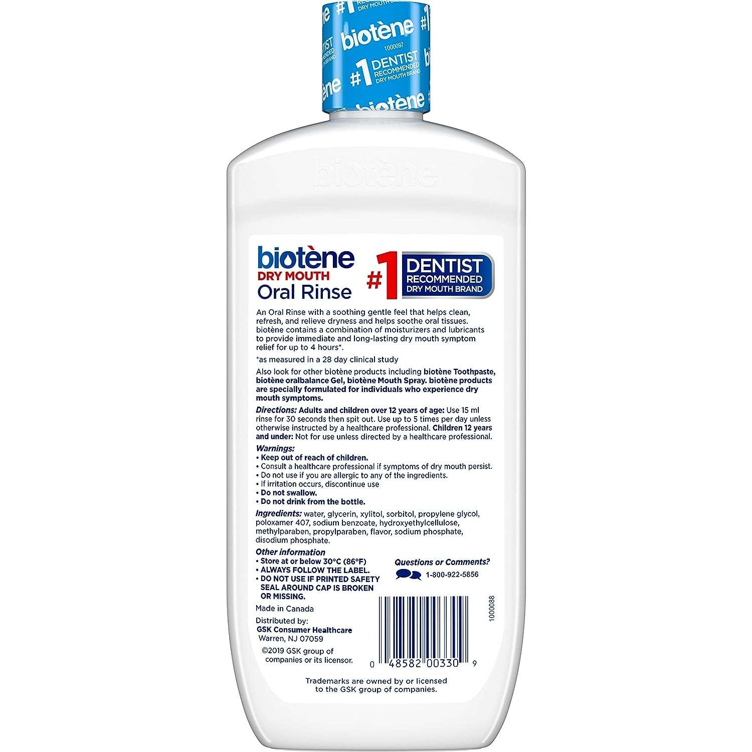 Biotene Dry Mouth Moisturizer thumbnail 2