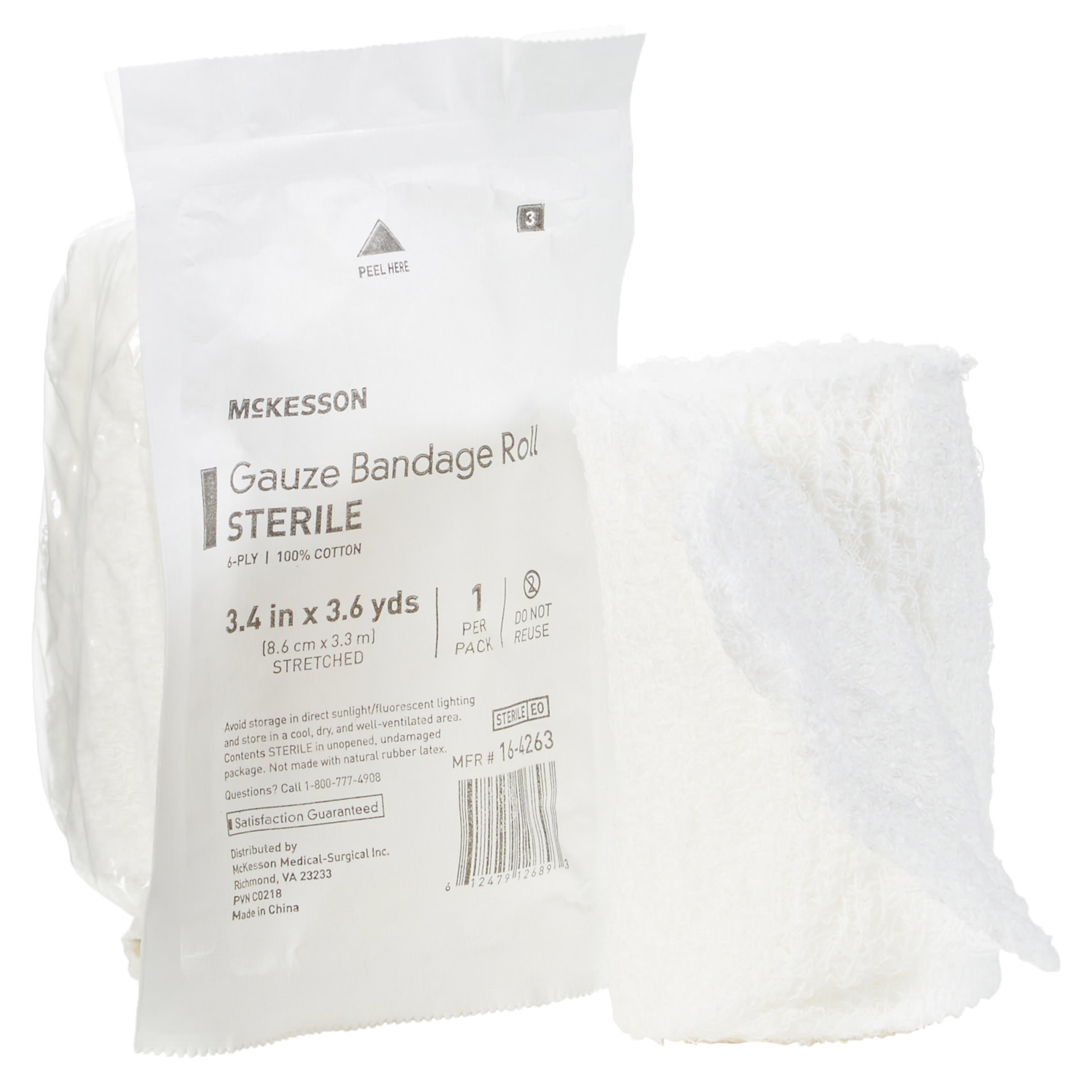McKesson Cotton Fluff Bandage Roll - Main image