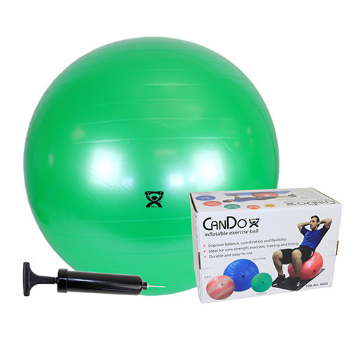 CanDo Inflatable Exercise Ball Economy Set thumbnail 1