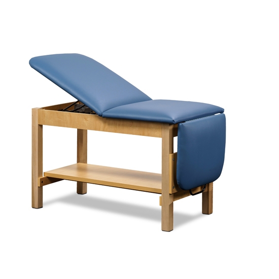 Clinton Classic Space Saver Treatment Table, Adjustable Backrest