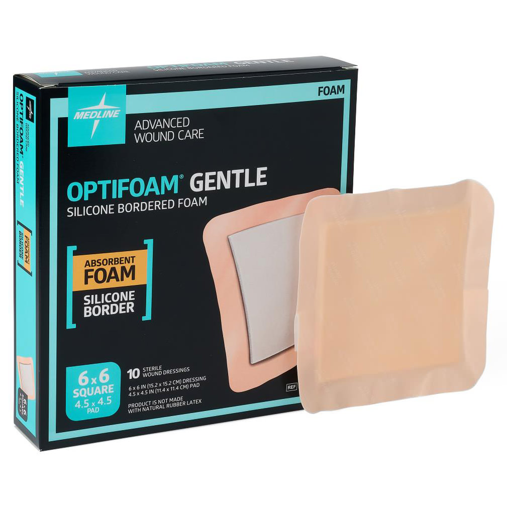 Optifoam Gentle Silicone Bordered Foam Dressing