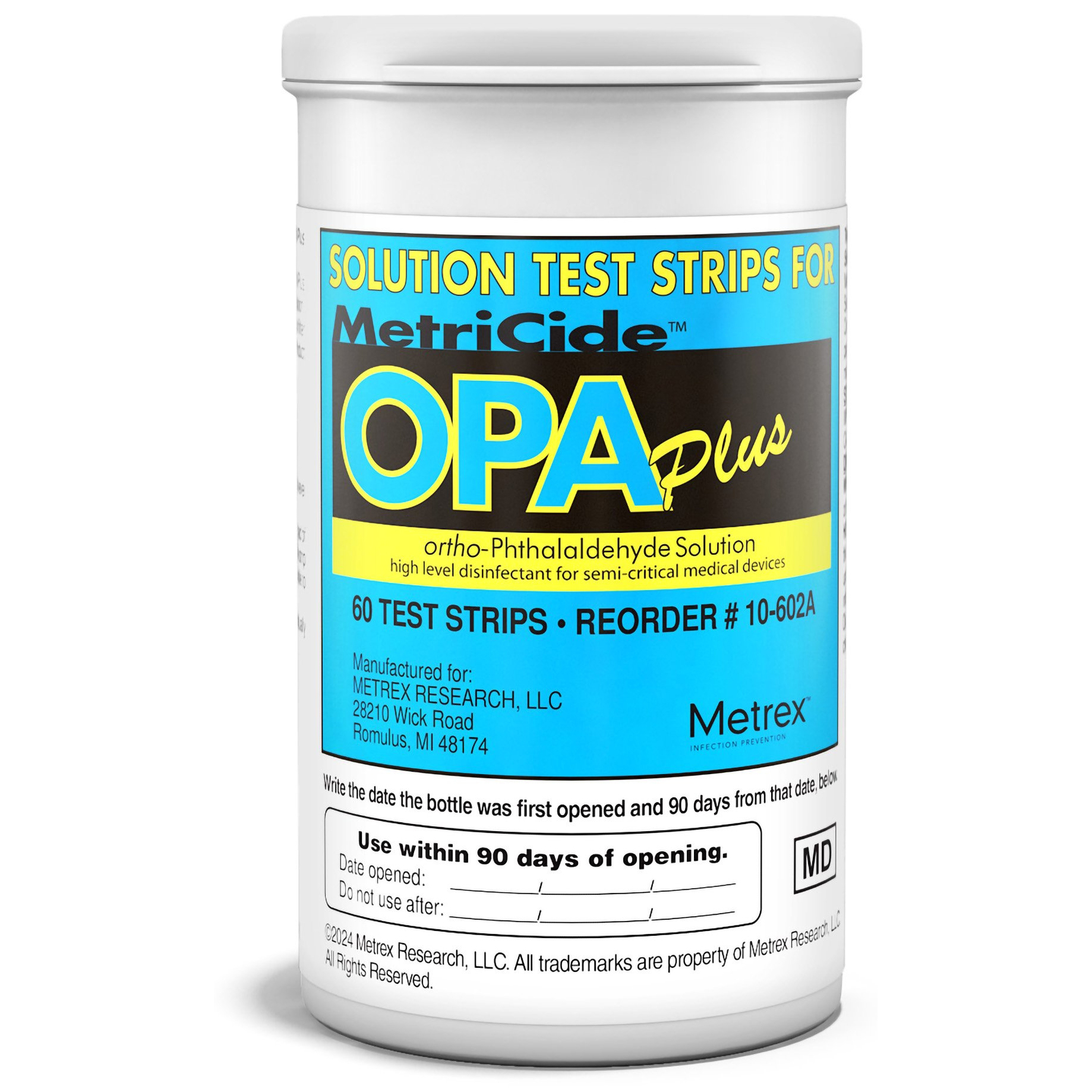 MetriCide OPA Concentration Indicator Strips - Main image