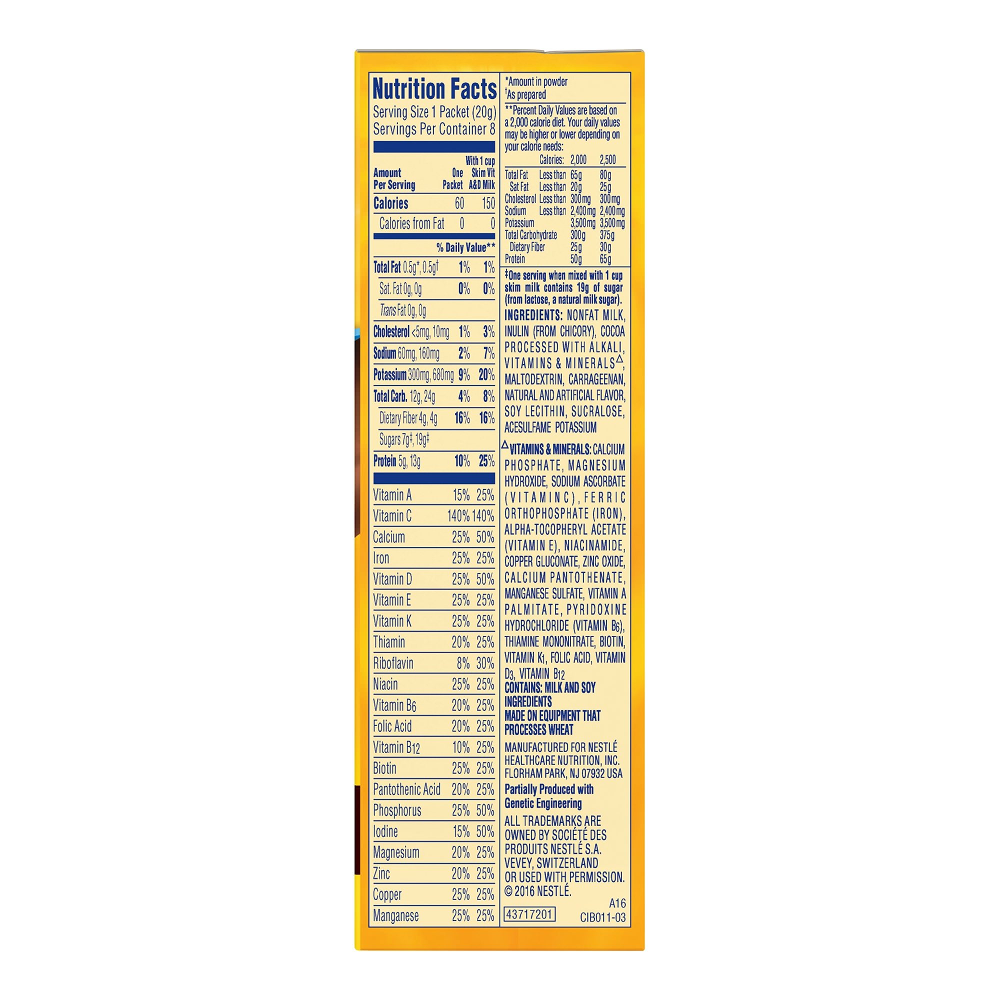 Carnation Breakfast Essentials Light Start Nutritional Powder Drink Mix thumbnail 5