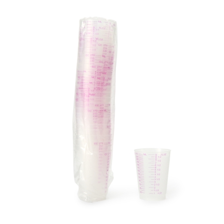 Medegen Graduated Drinking Cup Translucent Graduated Without Handle Cold thumbnail 1