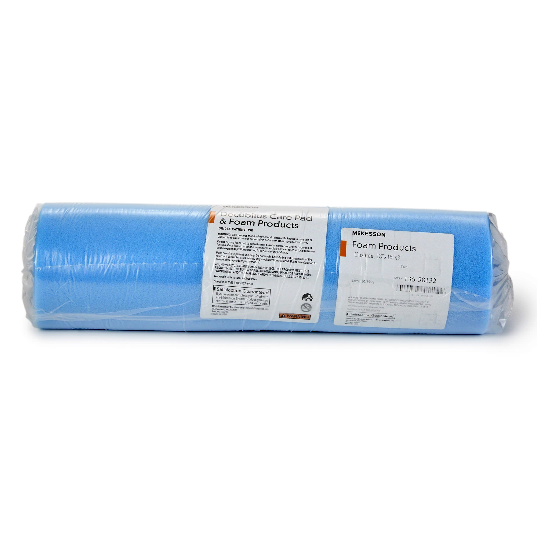 McKesson Seat Cushion Without Cover, 18 W x 16 D x 3 H Inch thumbnail 2