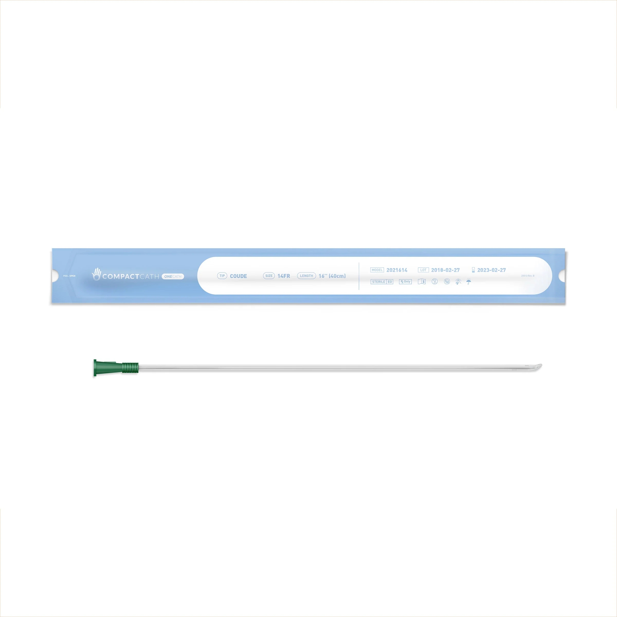 CompactCath OneCath Classic Intermittent Urethral Catheter thumbnail 1