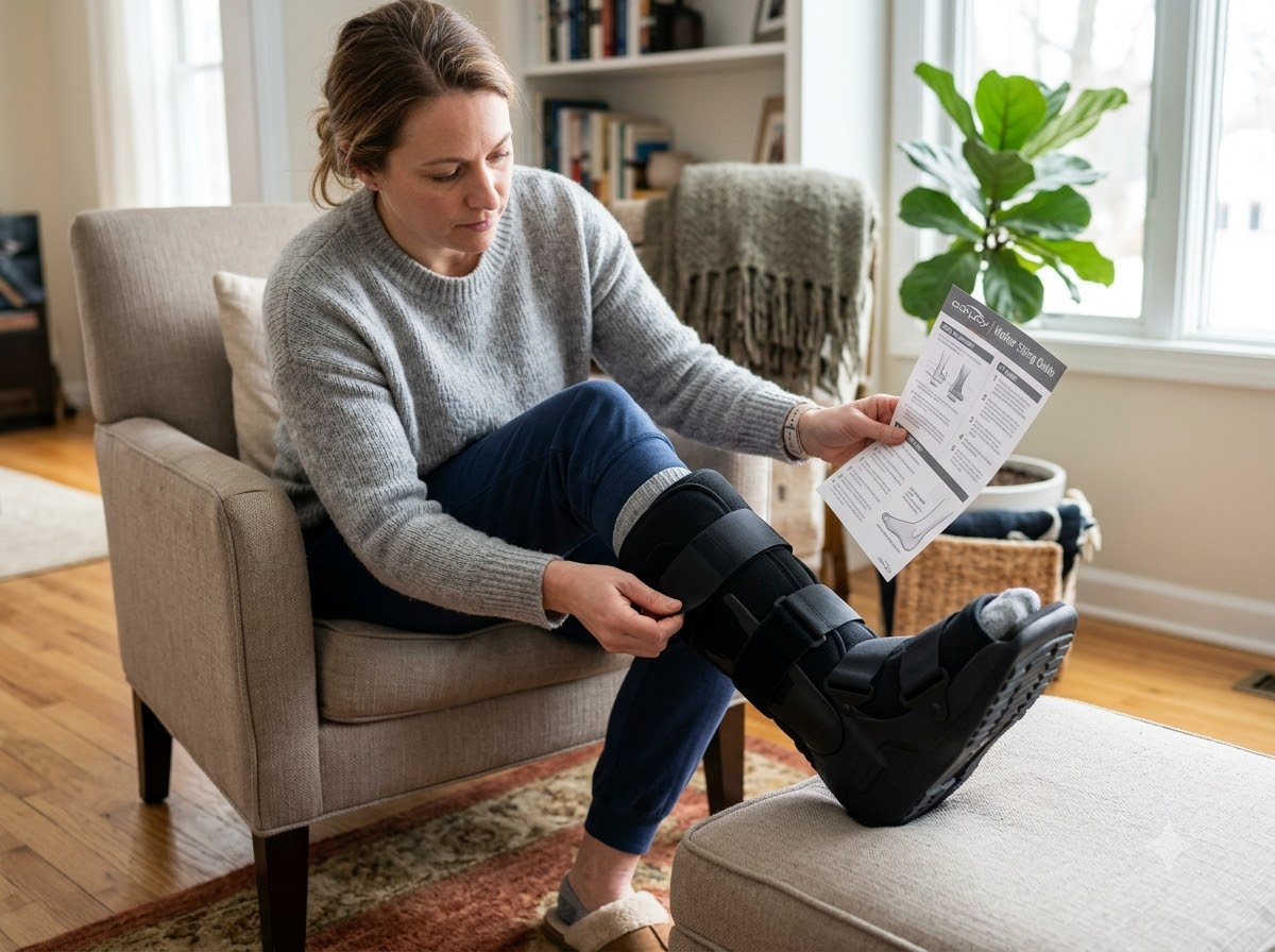 How Should a Walking Boot Fit?
