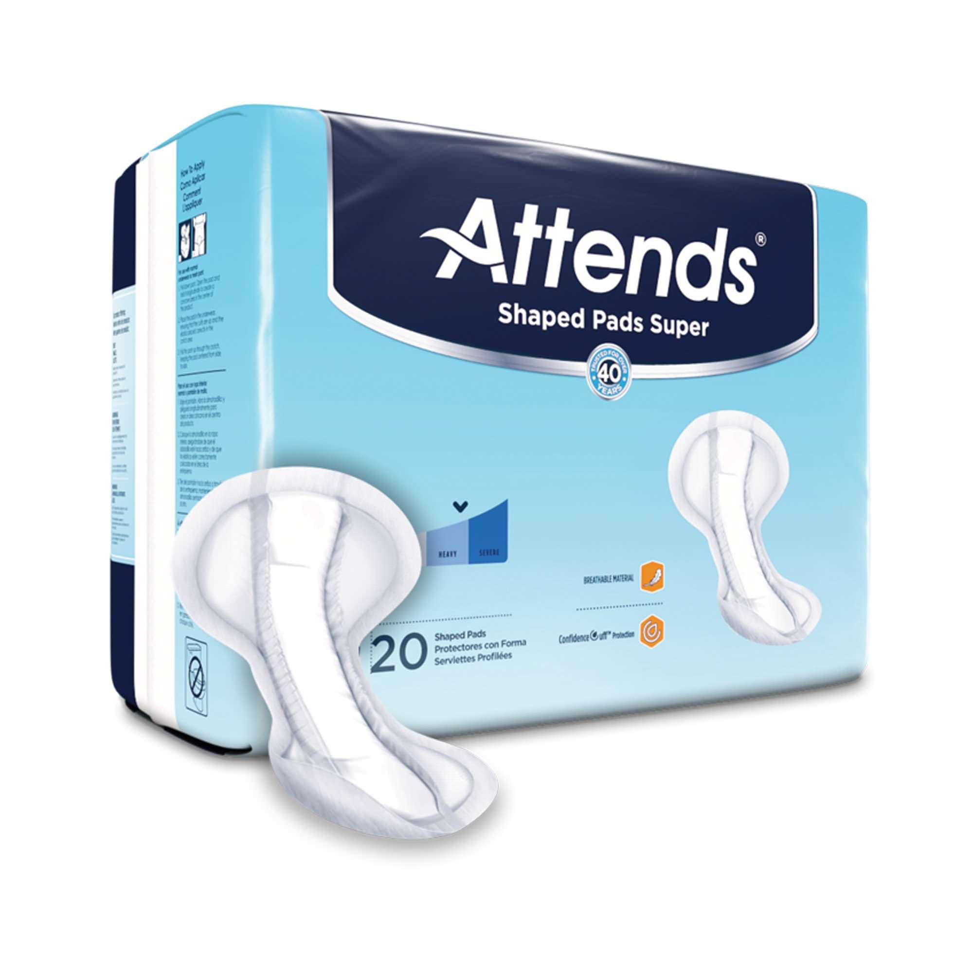 Attends Shaped Pads thumbnail 1