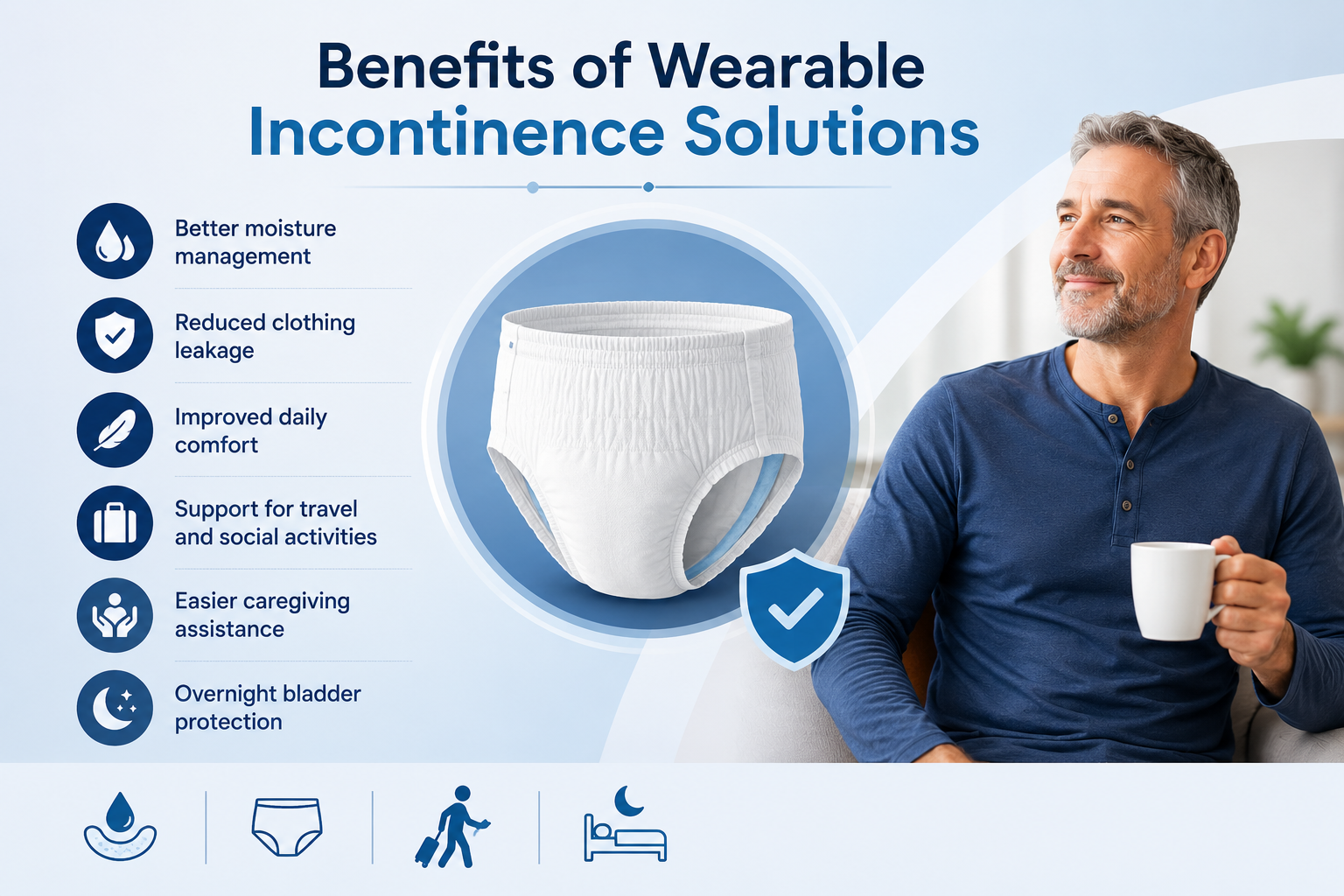 Benefits of Wearable Incontinence Solutions