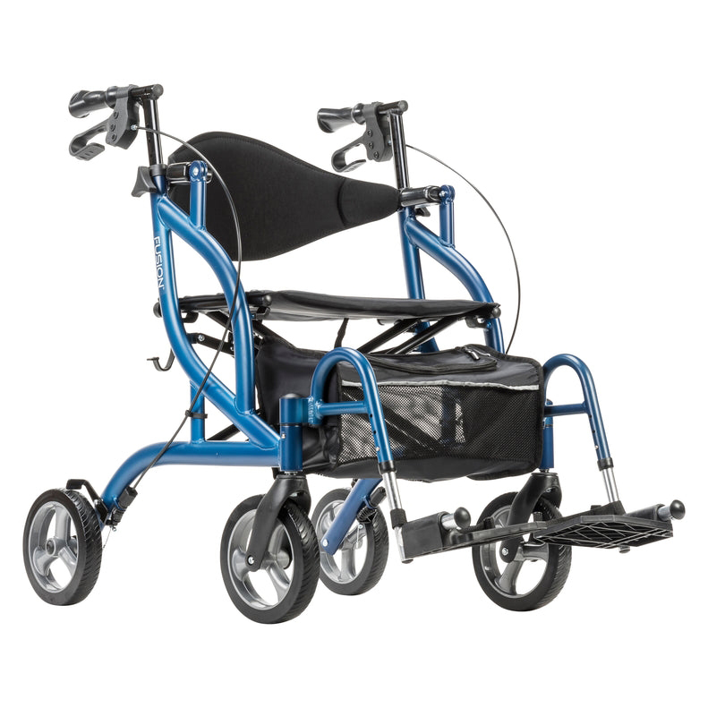 Drive Fusion 2 in 1 Rollator and Transport Chair