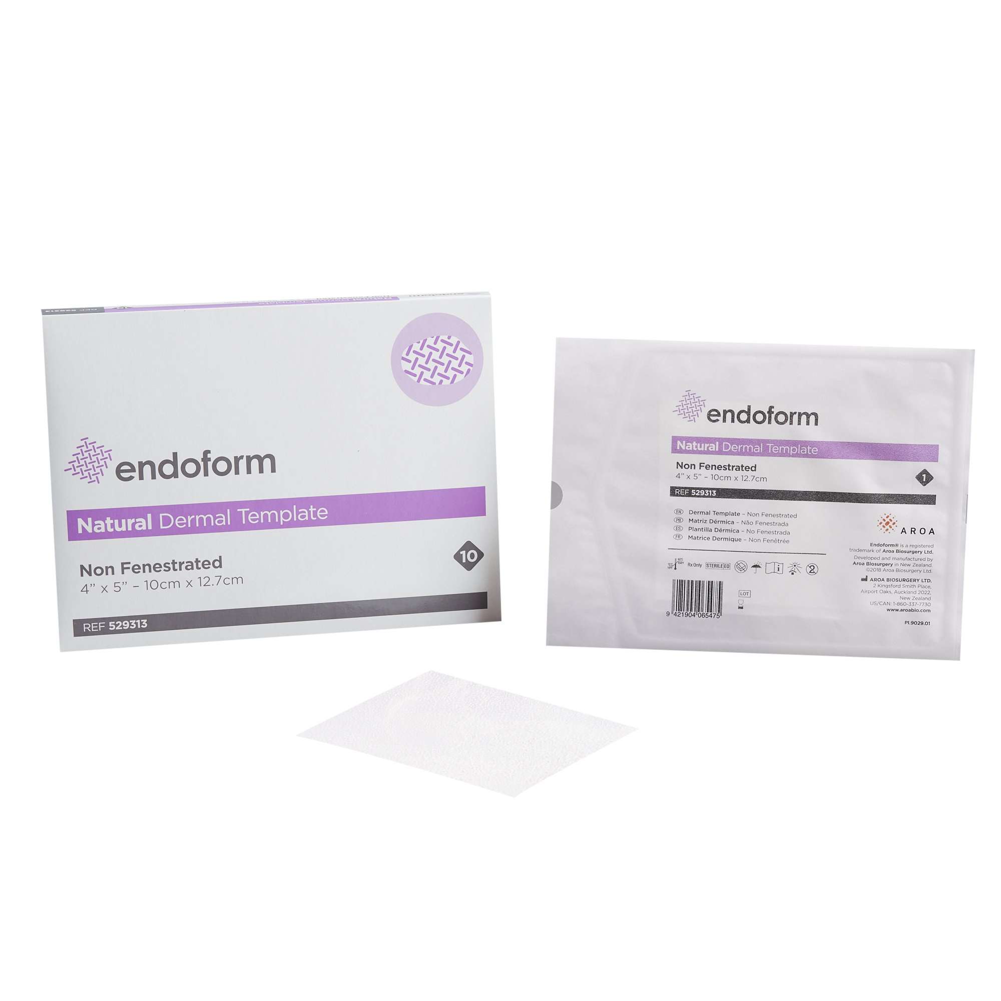 Endoform Natural Dermal Template Collegen Dressing thumbnail 1