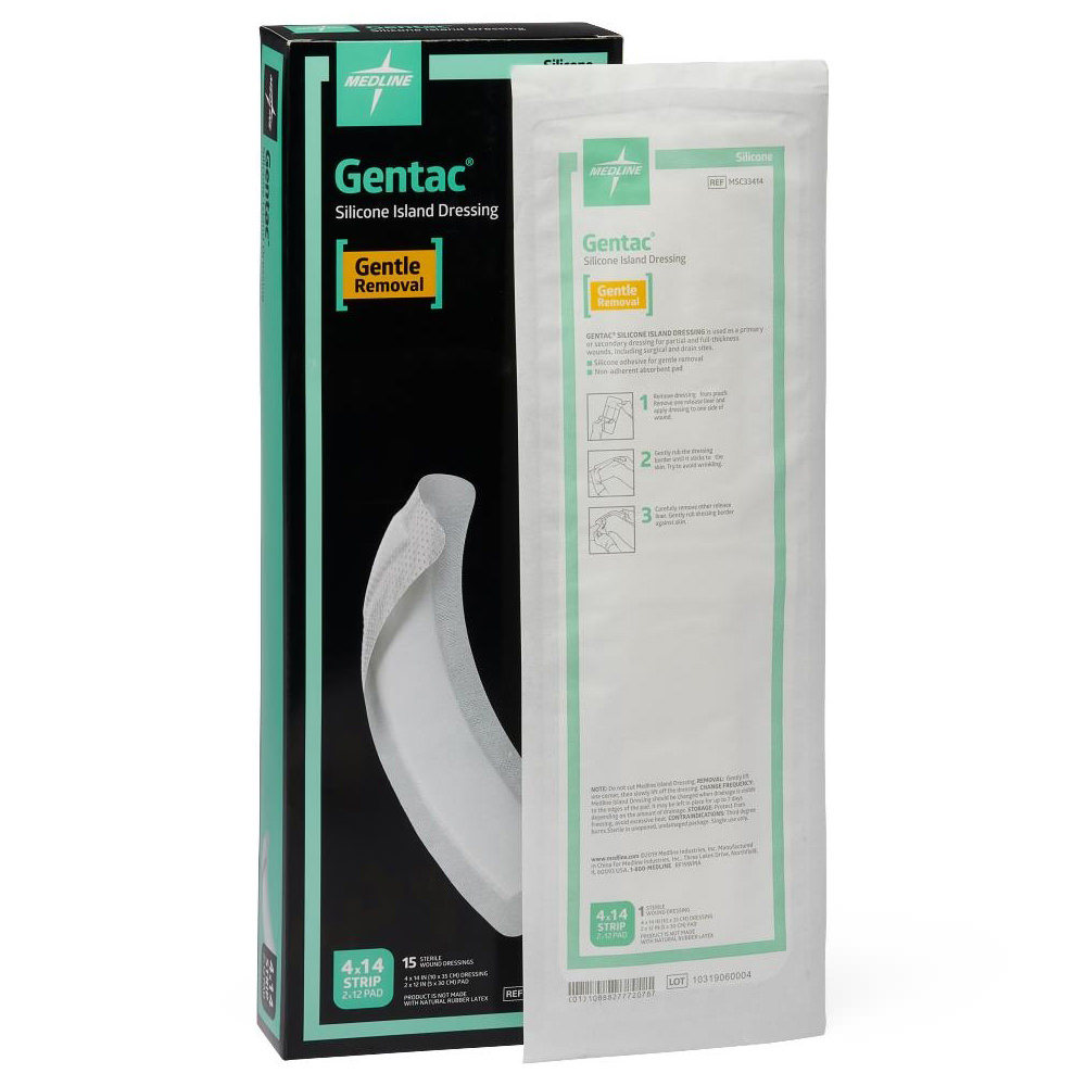 Gentac Silicone Adhesive Island Wound Dressing thumbnail 6