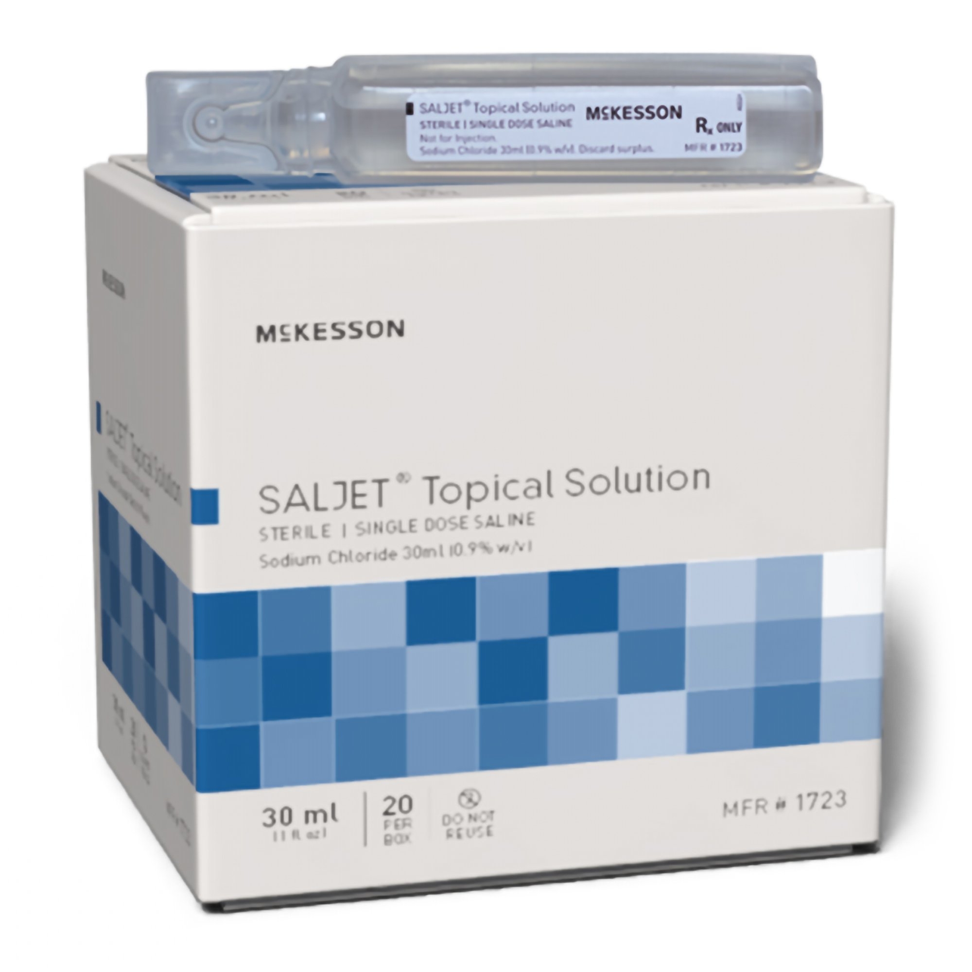 Saljet Single-Use Saline for Irrigation, 30 mL - Main image