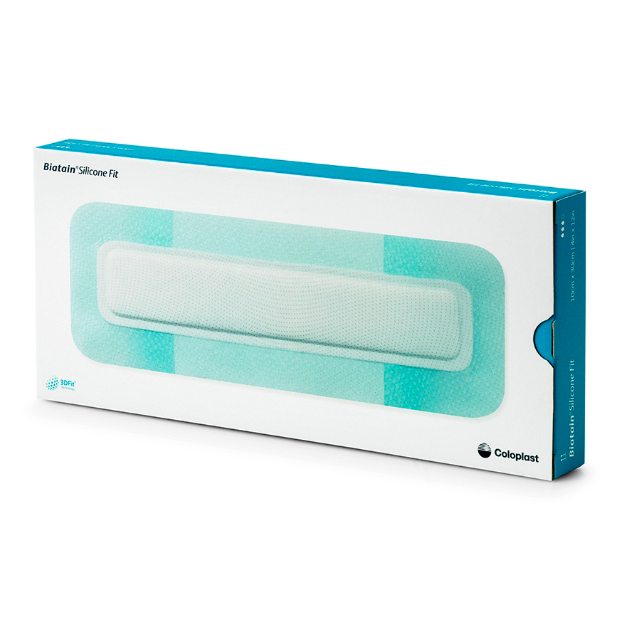 Coloplast Biatain Bordered Silicone Fit Foam Dressing thumbnail 1